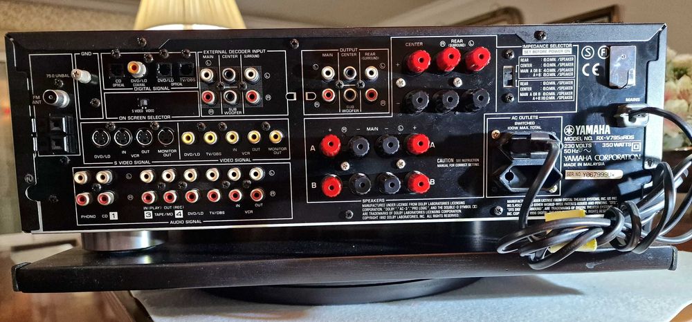 Amplificador Yamaha 350 Watts, AV Receiver_Mod RX - V795ARDS64741248073729121