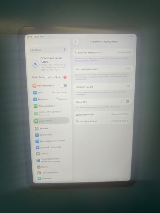 iPad 11 2025 128gb wi-fi+LTE (A16)