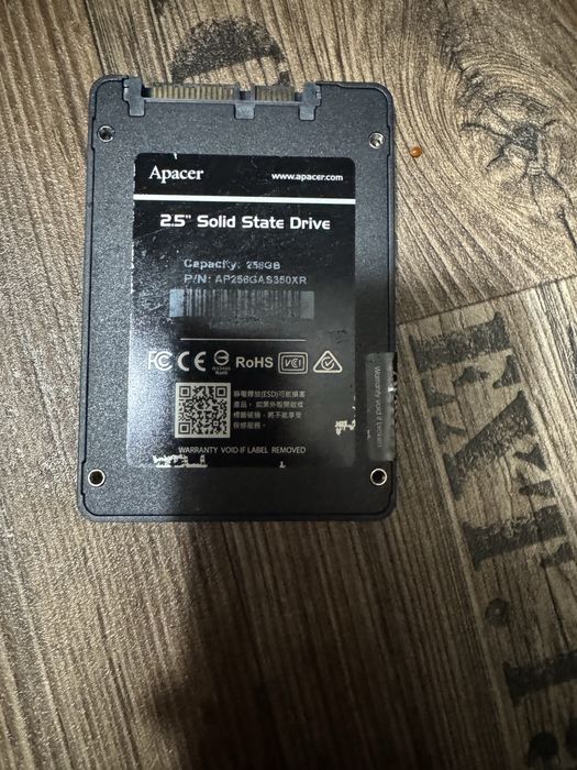 SSD Apacer AS350X 256 Gb