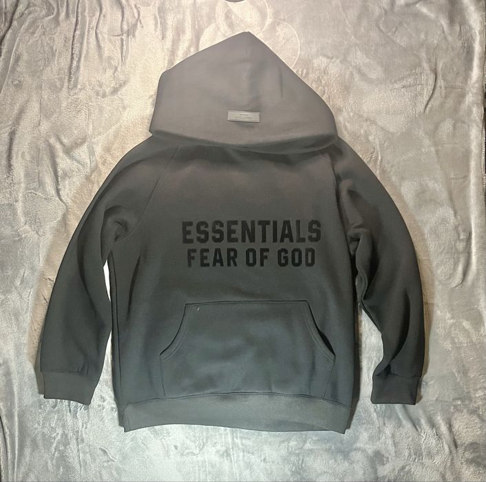 Hoodie Essentials Fear of God - Cinzento Escuro Tamanho S