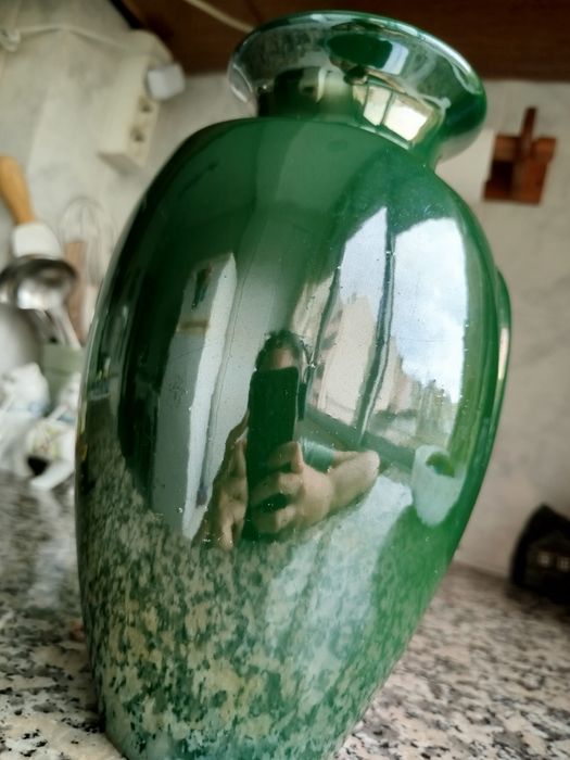 Pote verde vintage