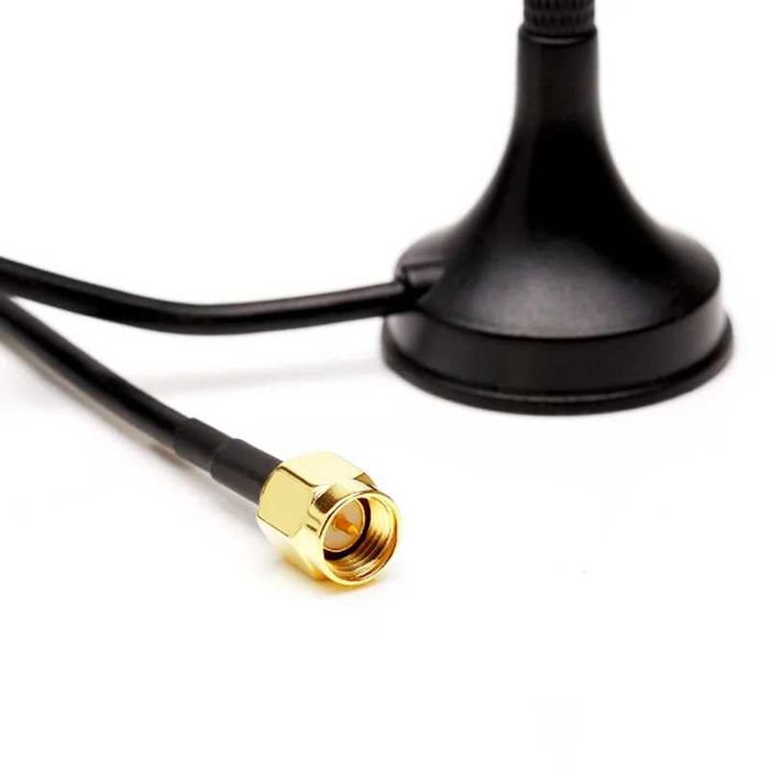 ••• Антена LoRa / GSM-900 / ISM 868-915 МГц 3-5 dBi з роз'ємом SMA Male | RG174 | 28.5 см | для IoT та телеметрії для Meshtastic, MeshCore, Heltec V3