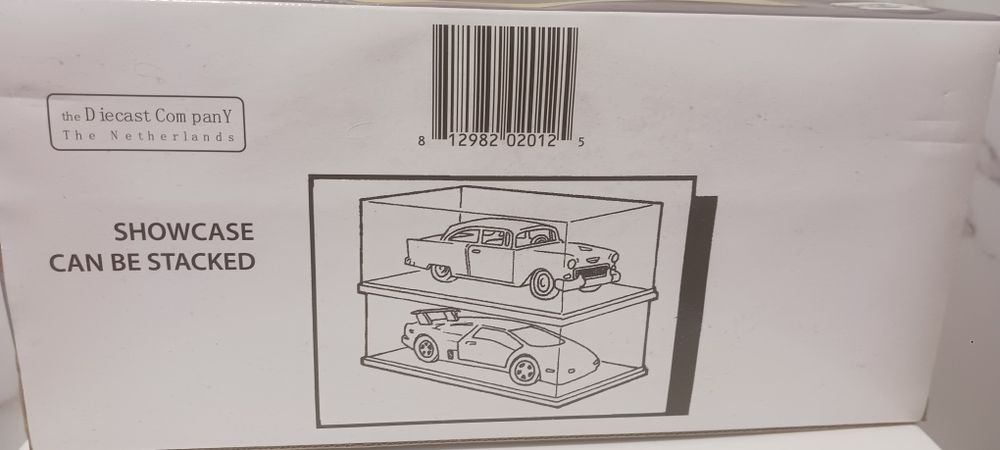Caixa em acrílico para miniaturas 1/18