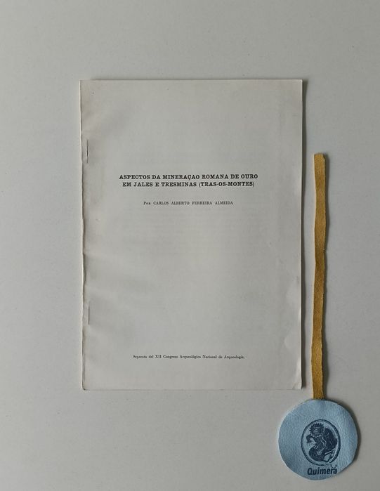 Aspectos da mineração romana de ouro em Jales e Tresminas