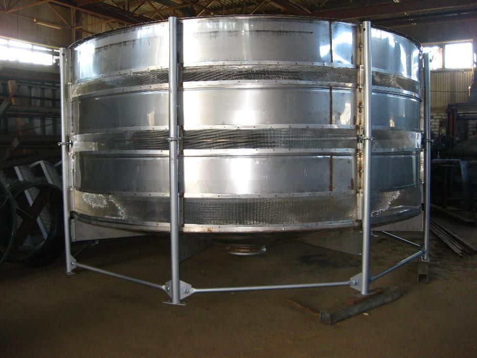 Градирня вентиляторная, оросители, каплеуловители