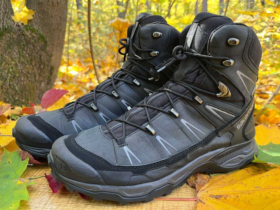 Ботинки Salomon GORE -TEX, нубук, оригинал