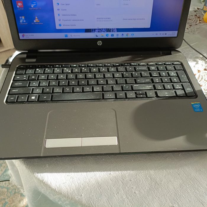 Laptop HP 250 G3 - nowy dysk SSD