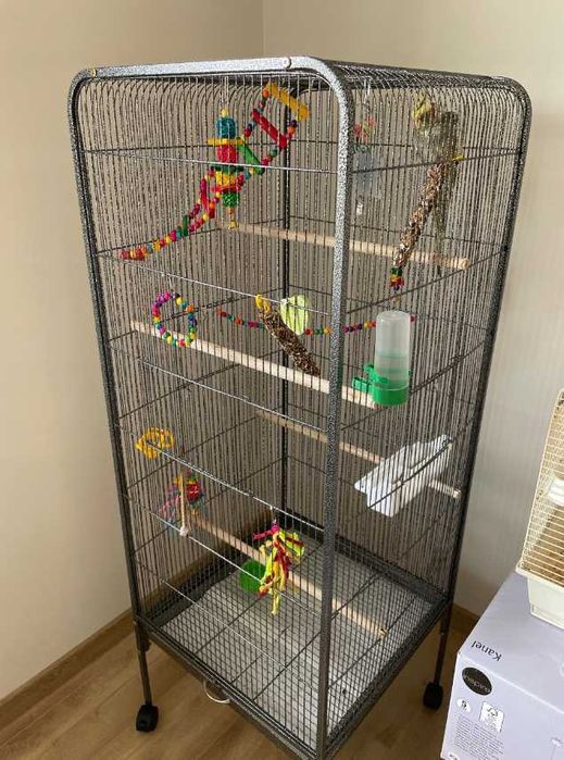 woliera klatka dla ptaków NOWA duża dla papug kanarków egzotycznych