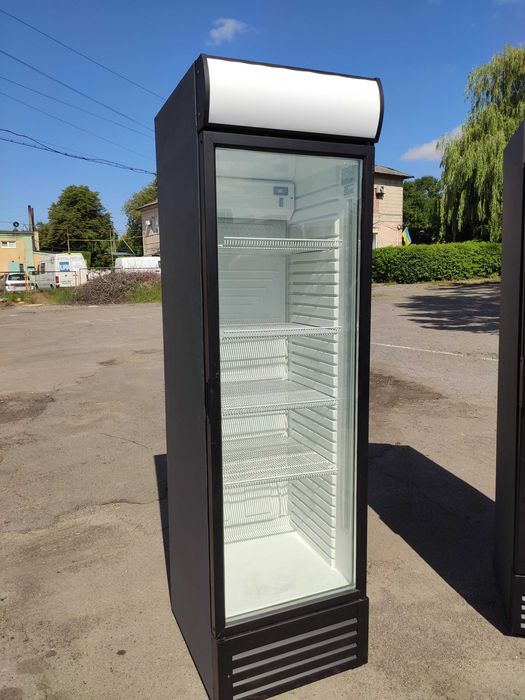 Холодильна Шафа вітрина Inter 501T сірий. Холодильник. Стан ідеал