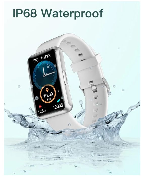 Smartwatch z krokomierzem i monitor aktywności