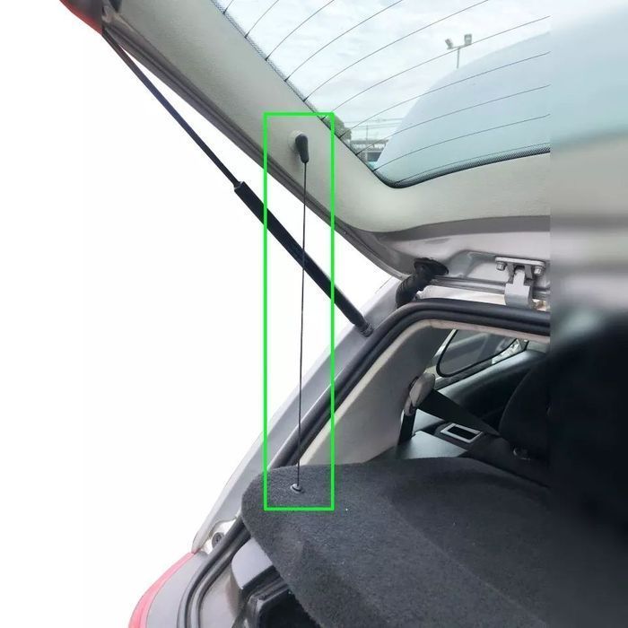 Conjunto Fios Suportes Chapeleira Renault Clio Megane Laguna - 2peças