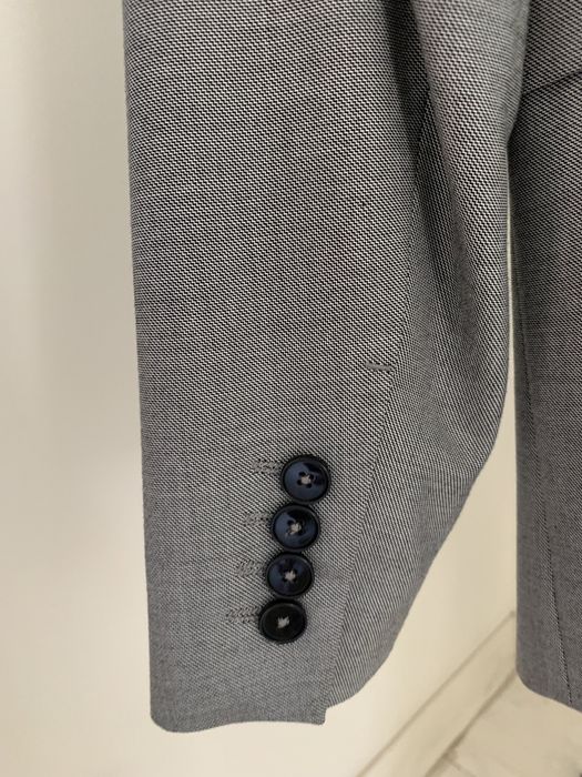 Zara текстурированный пиджак мужской размер EUR 48