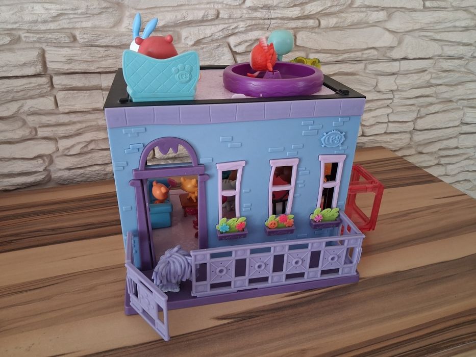 LPS Littles Pet Shop domek, figurki, zestaw