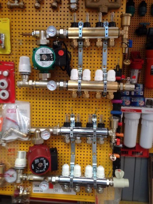 Коллектор для теплого пола