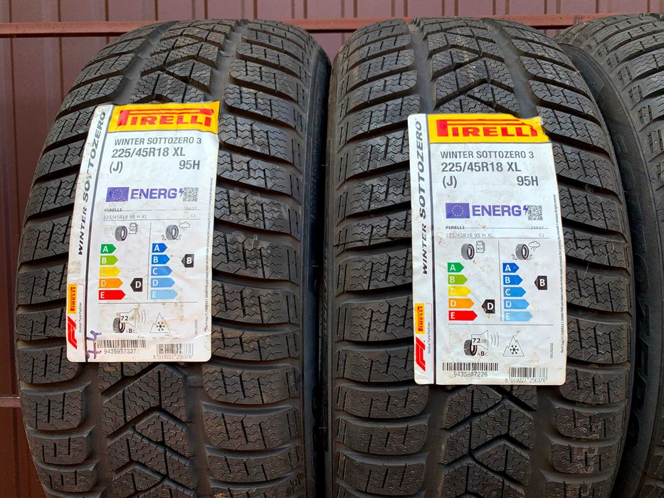 225/45 R18 95H Pirelli Winter Sottozero 3 / Нові зимові шини