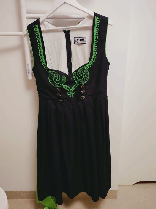 Bawarska sukienka, drindl,folk octoberfest, Lifos 42/44