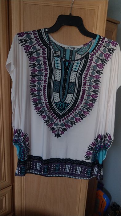 Letnia bluzka kimonowa