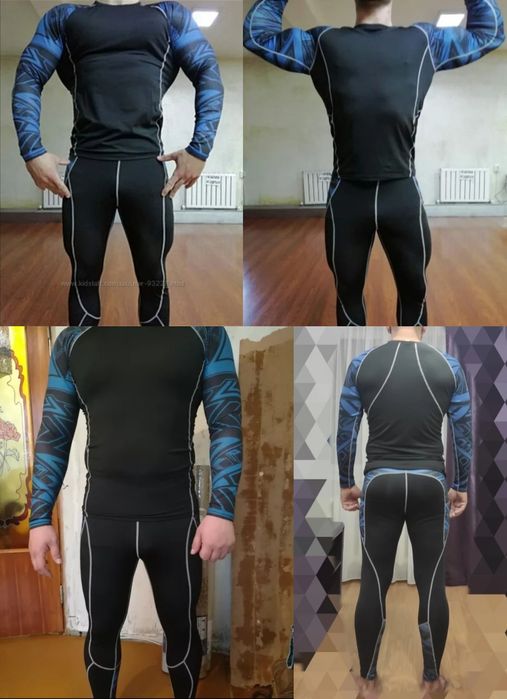 Компрессионное термобелье, комплект. 2 шт