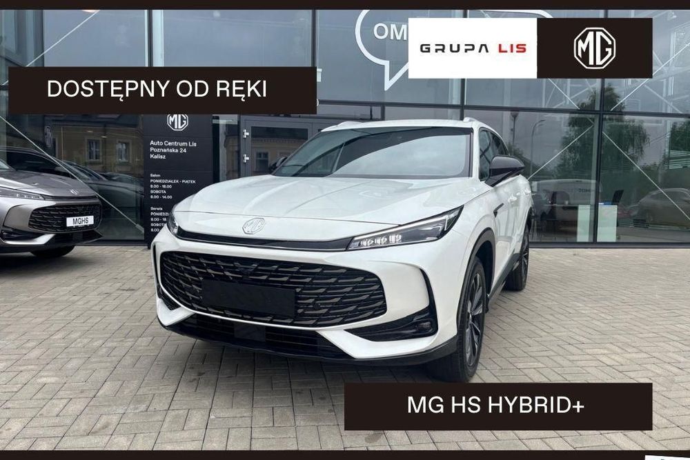 MG HS Hybrid+ hybrid+,224KM, excite, od ręki, leasing 101%, 50/50, kolor w cenie!