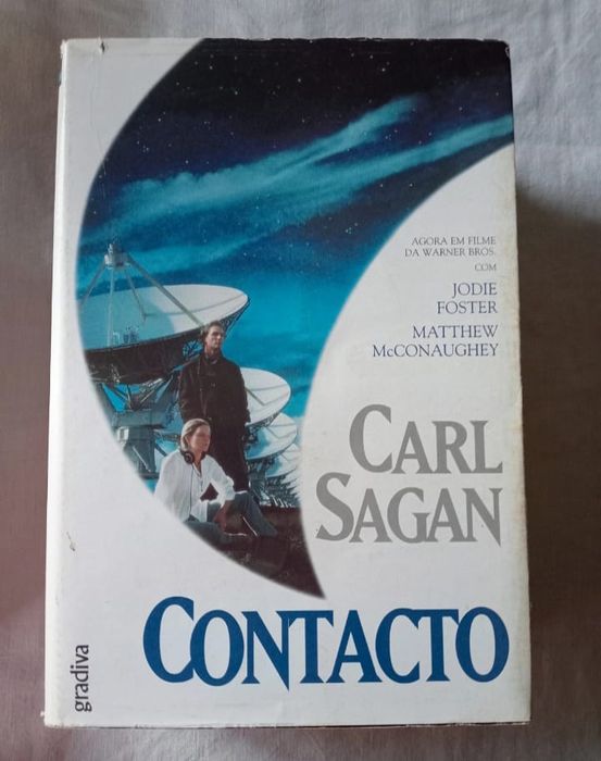 Livro Contacto Carl Sagan