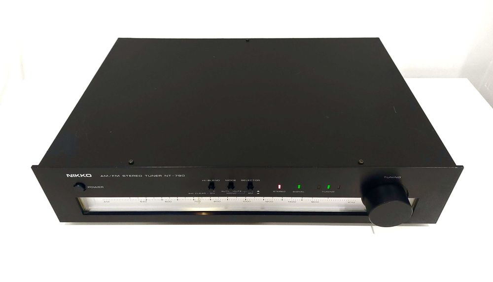 Sintonizador "AM/FM" analógico japonês, NIKKO NT-790*