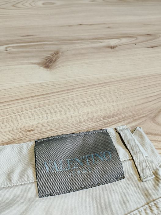 Beżowe Spodnie Valentino Jeans