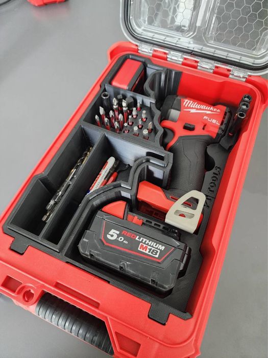 Molde para aparafusadeira impacto m18 milwaukee