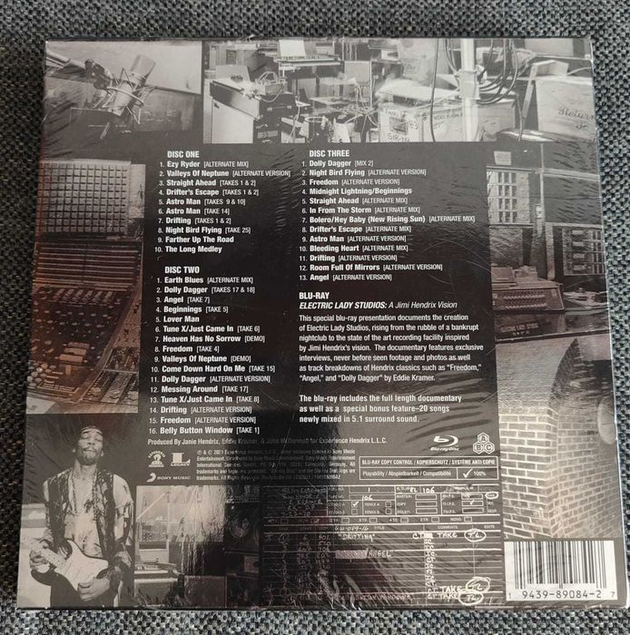Jimi Hendrix - Electric Lady Studios: A Jimi Hendrix Vision Box Selado