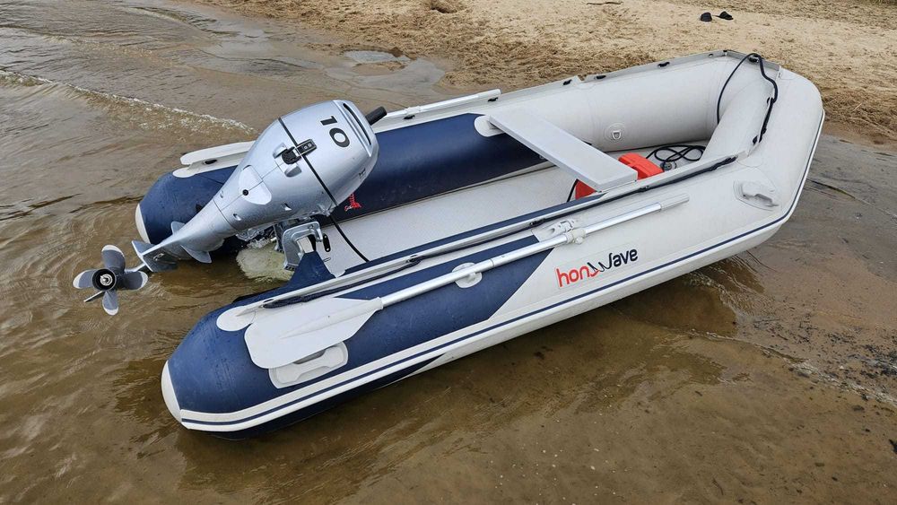 Ponton Honda HonWave MS-320 + silnik Honda BF10D 10 KM