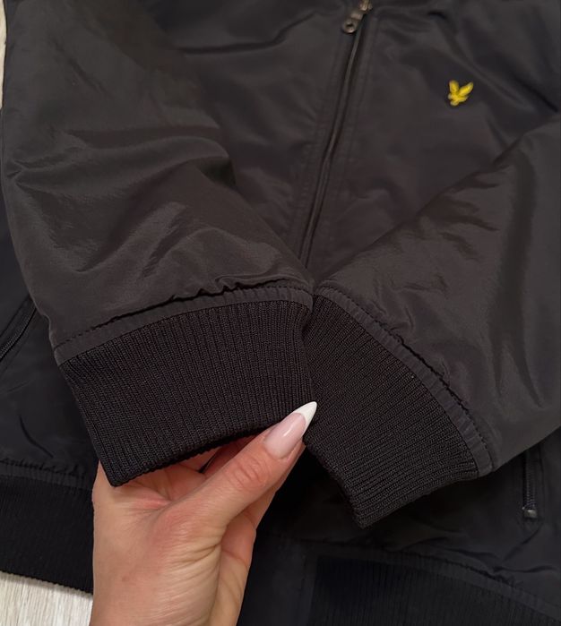‼️ харік нейлоновий бомбер Lyle&Scott junior 158 12 13 куртка оригінал