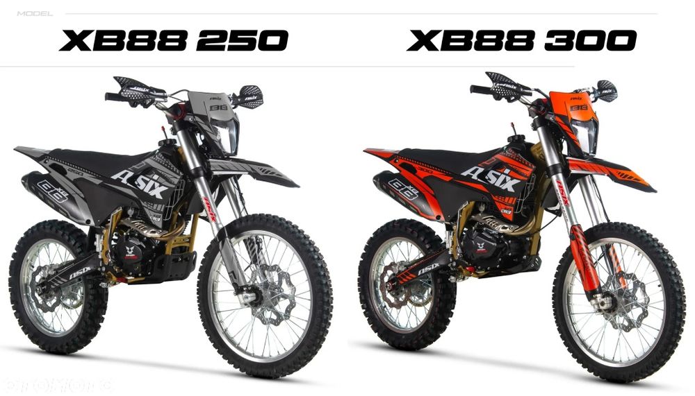 Cross Cros ASIX 300 250 XB88 Dirt Bike Transport Raty Serwis  Gwarancj