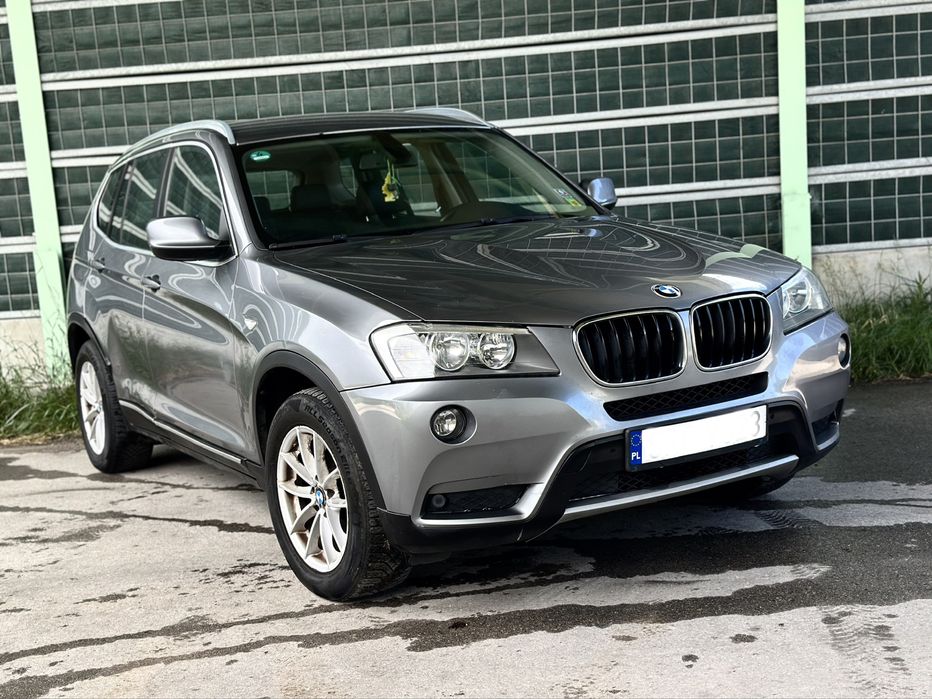 BMW x3 F25 2.0D 184KM 2011r Automat, Hak, klimatyzacja