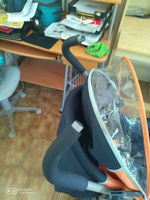 Conjunto Carrinho +Ovo+ acessórios de bebê