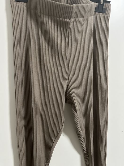 Бежеві лосини в рубчик від H&M