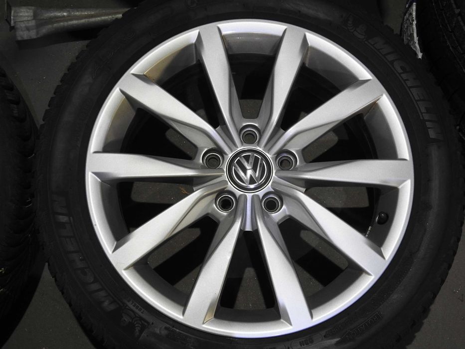 4×Alufelgi VW OE 17'' 6J 5x112 ET48 19rok 5G0 Super STAN