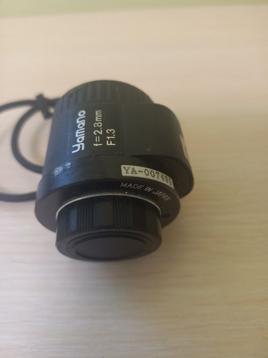 Об'єктив yamano f 2,8 mm f 1,3 made in japan