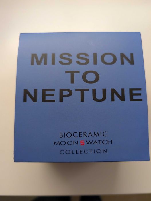 Relógio moonswatch mission to neptune
