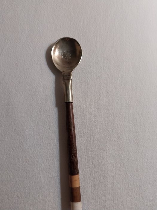 Colher de liga metalica tipo casquinha Argentina.