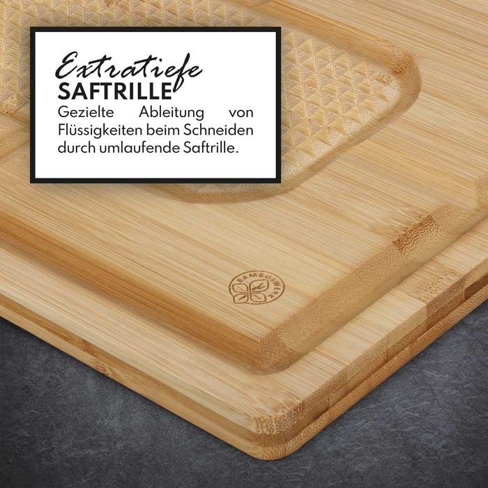 Bambusowa drewniana deska do krojenia, serwowania