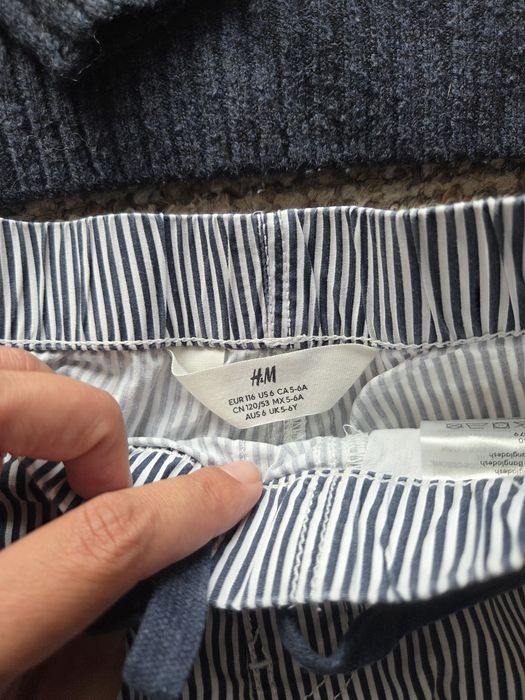 Paka ciuchów dla chłopca H&M 122 128 zestaw ubranek