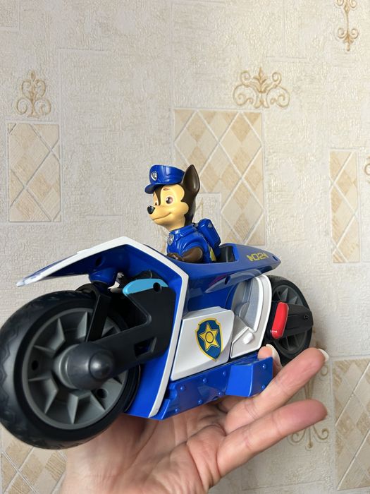 Щенячий Патруль Мотоцикл Paw Patrol, Chase RC Movie Motorcycle