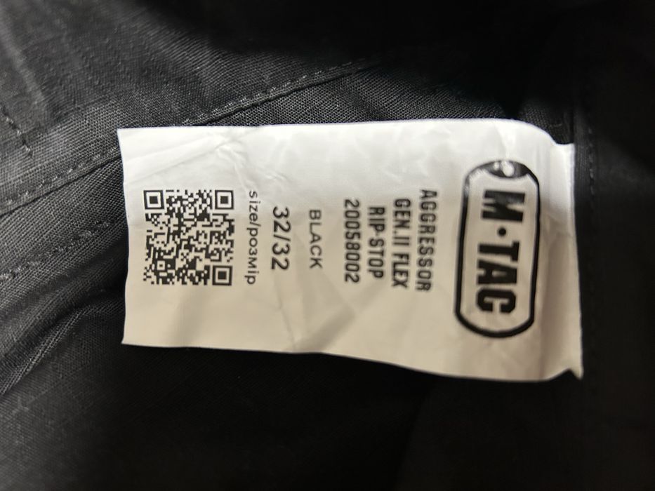 Штани тактичні м-так агресор 2 чорні