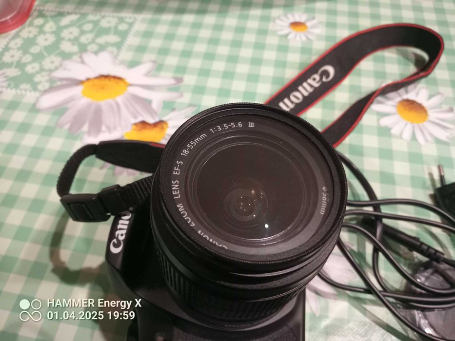 Aparat Lustrzanka Cyfrowa Canon EOS1300D plus obiektyw plus torba