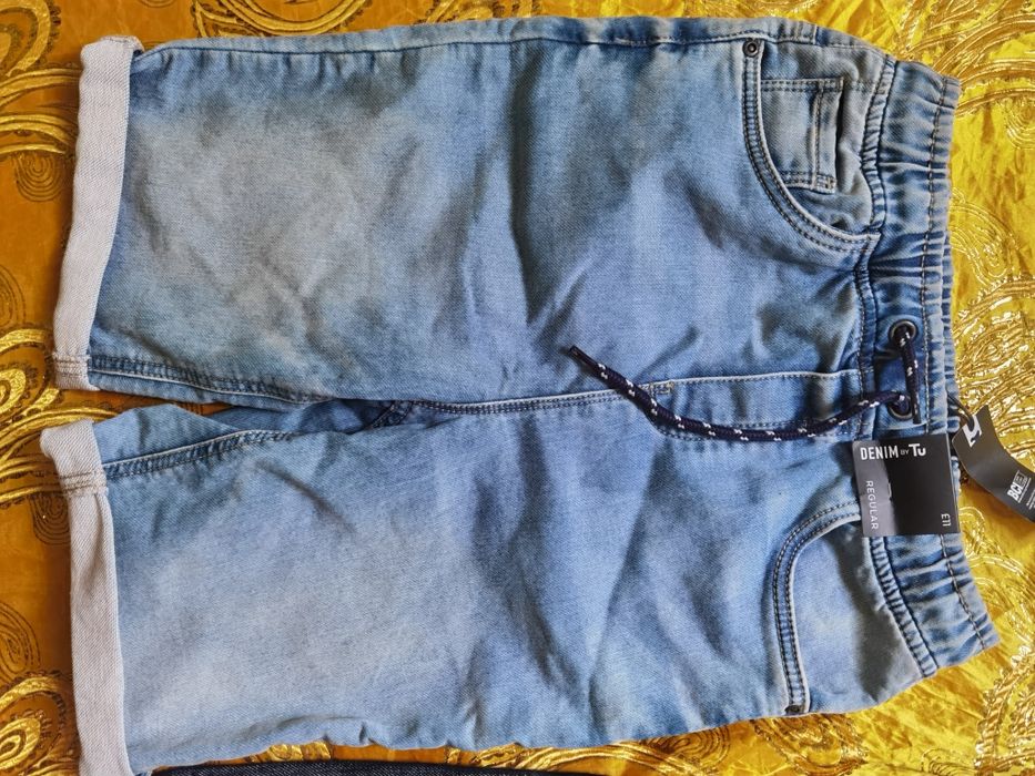 Шорти джинс denim 12-13р  літні бріджи