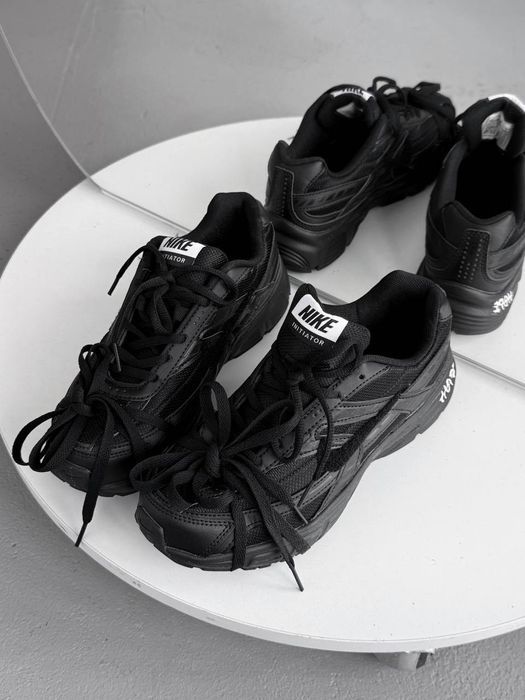 НОВИНКА! Nike Initiator Black 36 37 38 39 40 найк ініціатор чорні