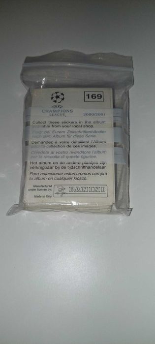 Cromos Champions League 2000/01 | Panini Liga dos Campeões (Ver Lista)