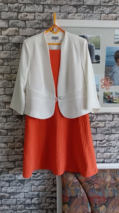 Sukienka plus żakiet rozmiar 46/48