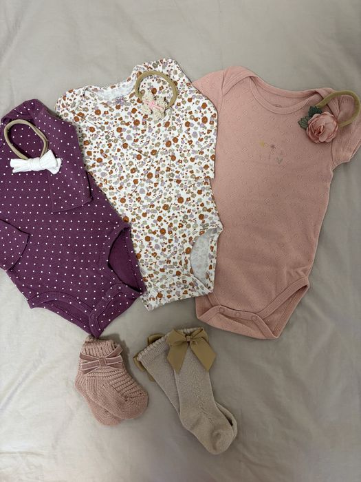 Набор вещей для девочки 6-9 месяцев (74-80 см)