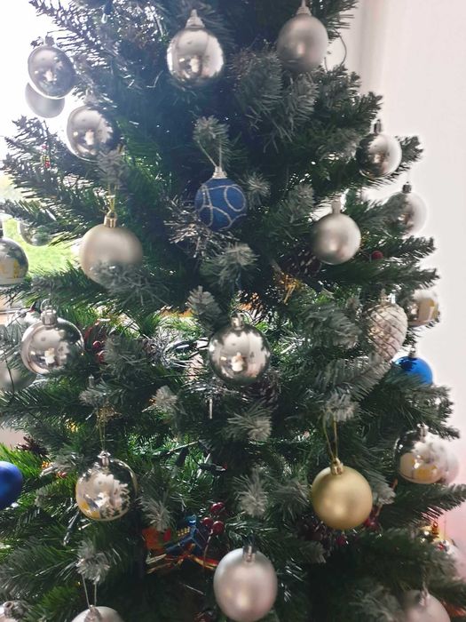 Árvore de Natal com 1,80 cm
