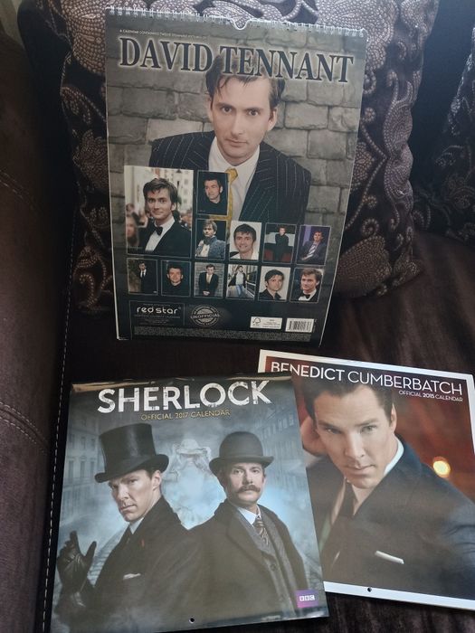 Sherlock i David Tennant - plakaty / kalendarz